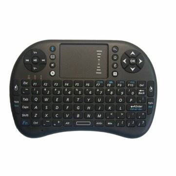 I8 bluetooth Wireless Keyboard With Touchpad & Mouse For iPhone iPad Macbook Sams... (COLOR.: BLACK)