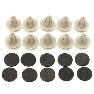 Interior Door Panel Moulding And Trim Panel Retainer Car Rivet Clips For AUDI