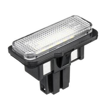 LED License Number Plate Lights 6000K White Pair for Mercedes C-Kl W203 E-Kl W211 SLK CLS 4251061500