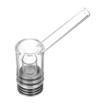 Longmada Motar 510 Thread Glass Mouth Heating Chamber Attachment Quartz Coilless