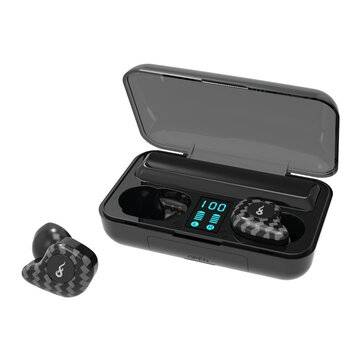 M20 TWS bluetooth 5.0 Power LED Display HIFI Stereo Waterproof Sports Earph... (TYPE: BUTTONCONTROL)
