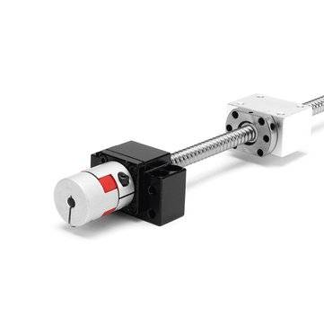 Machifit SFU1204 500mm Ball Screw+1204 Ball Nut+BK/BF10 End Supports+6.35x8mm Coupler