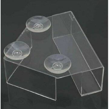 New Window Bird Feeder Glass Clear Viewing Hanging Suction Seed Peanut Fatball Tool