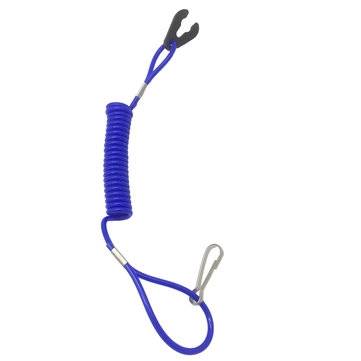 Outboard Boat Motor Engine Lanyard Kill Switch Key Cord Universal For Yamaha (COLOR.: BLUE)
