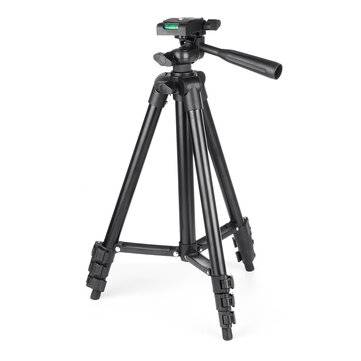 Protable Adjustable Phone Camera Self Stick Monopod Tripod Flexible Stand Mount H... (COLOR.: BLACK)