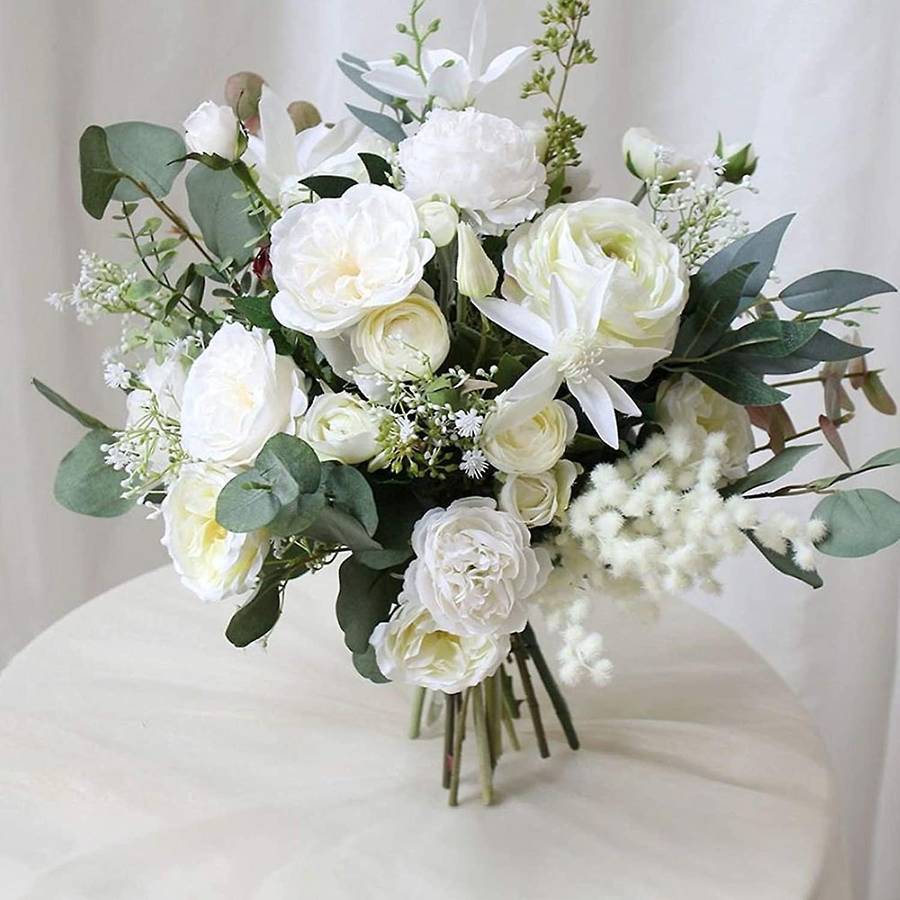 24Pcs Artificial Eucalyptus Leaves Stems Faux Eucalyptus Greenery Plant for Bouquet Vase Filler Home