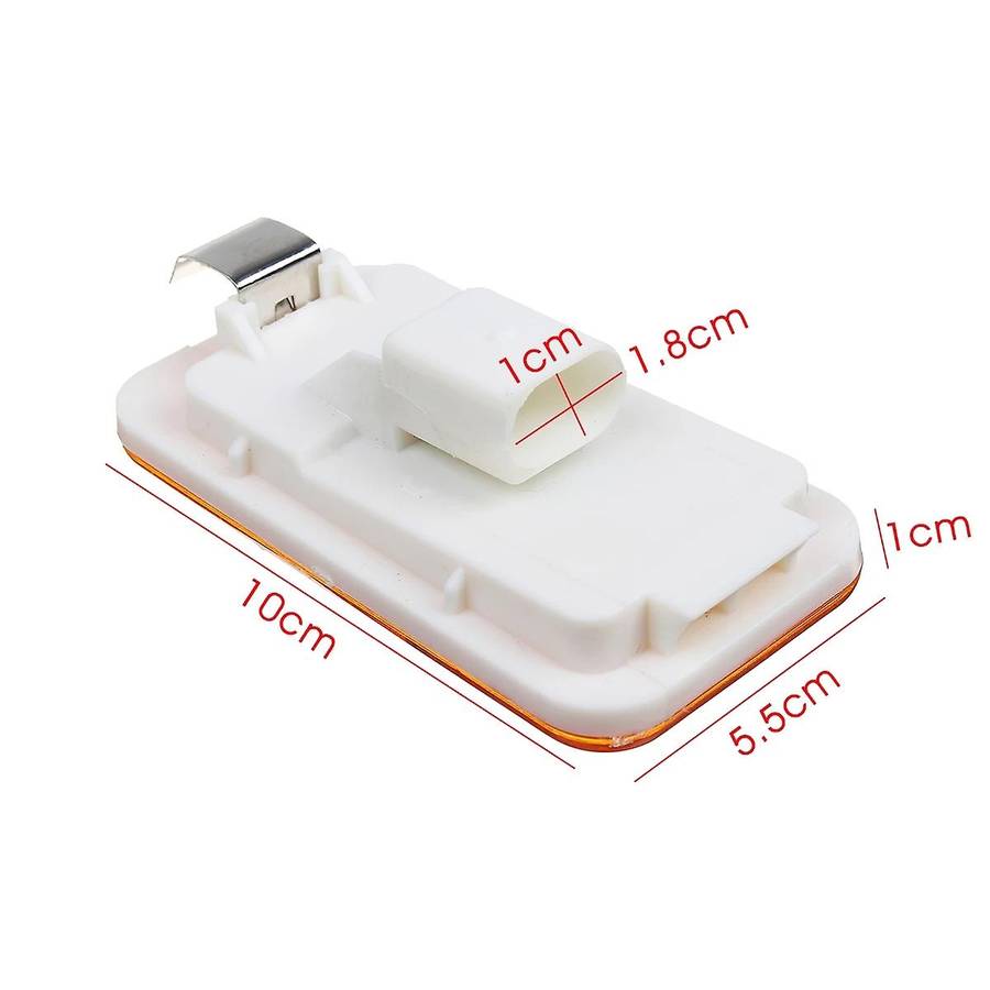 24v Car Truck Led Side Marker Light Amber Indicator Lamp 4 Led for Volvo Trucks Fm/fh