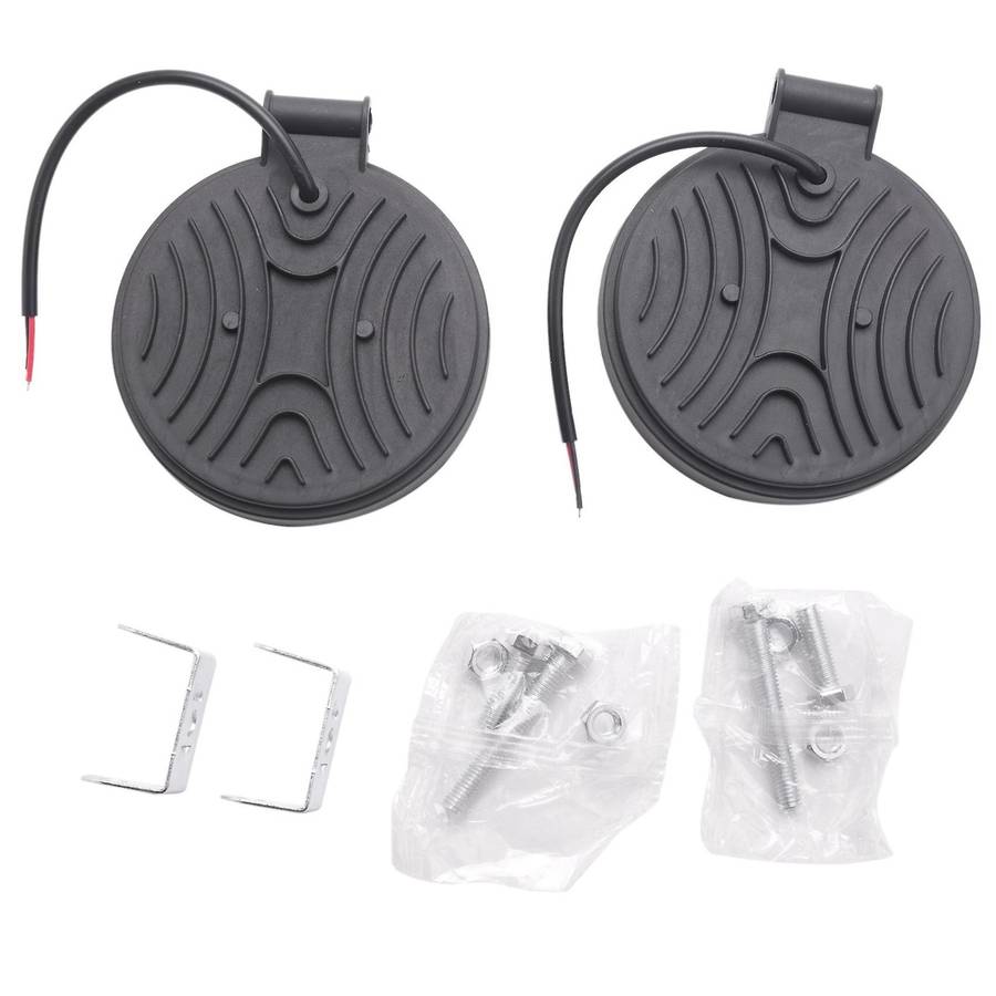 2Pcs 4 Inch 140W 14000Lm Round Spotlight Compatible Jeep,Suv Truck, Hunters