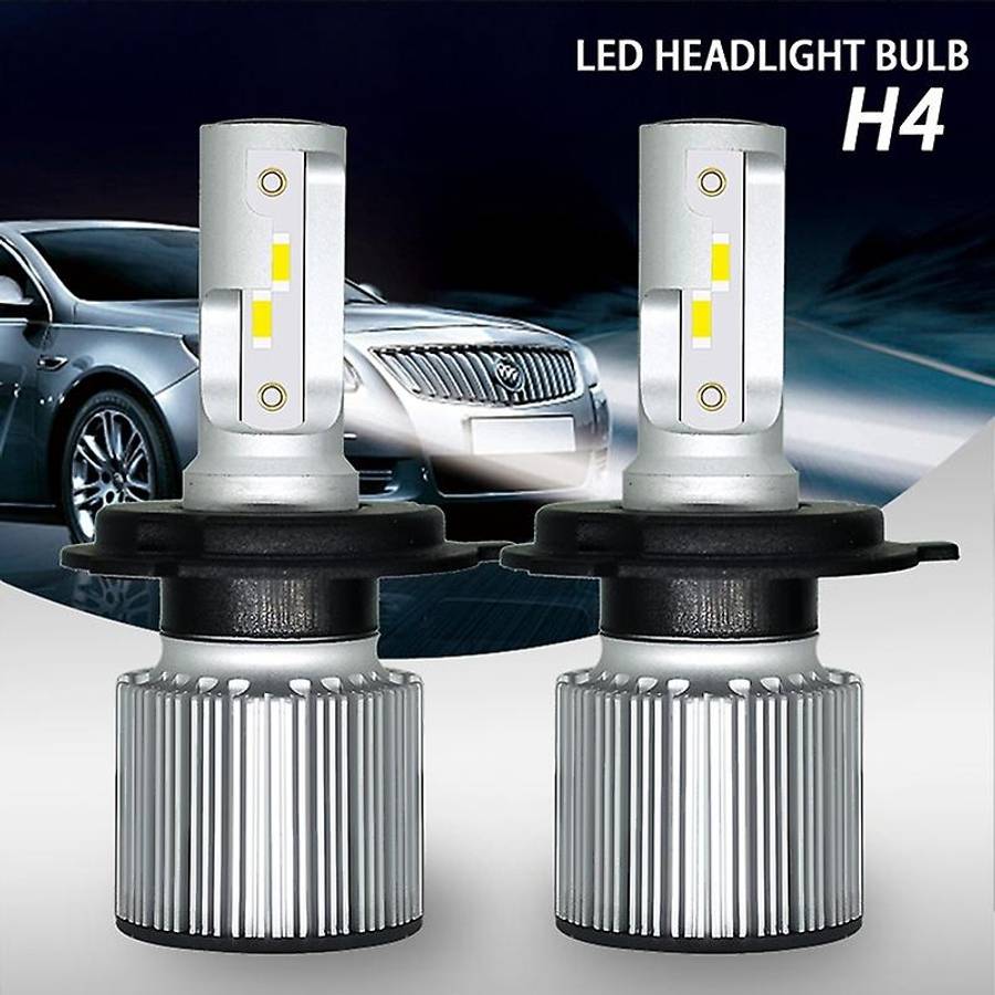 2Pcs 6000K Csp Car Led Headlight Bulb 50W 6400Lm Car Shape H11