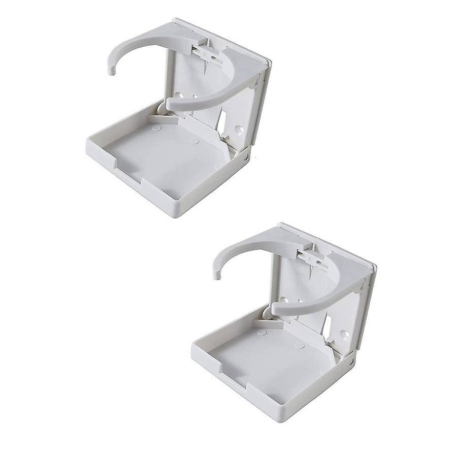 2PCS Adjustable Folding Drink Holder Universal Car Cup Bottle Holder for Marine Boat Caravan Car Tr