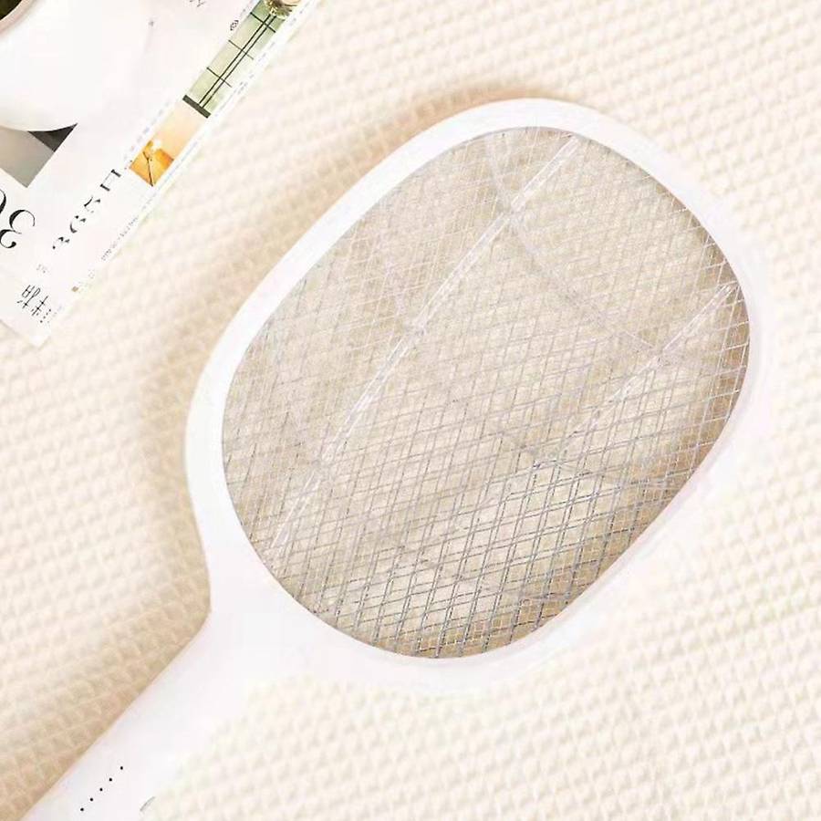 2PCS Bug Zapper Racket Mosquito with Super-Bright LED Light to Zap USB Rechargeable Electric Fly Swa