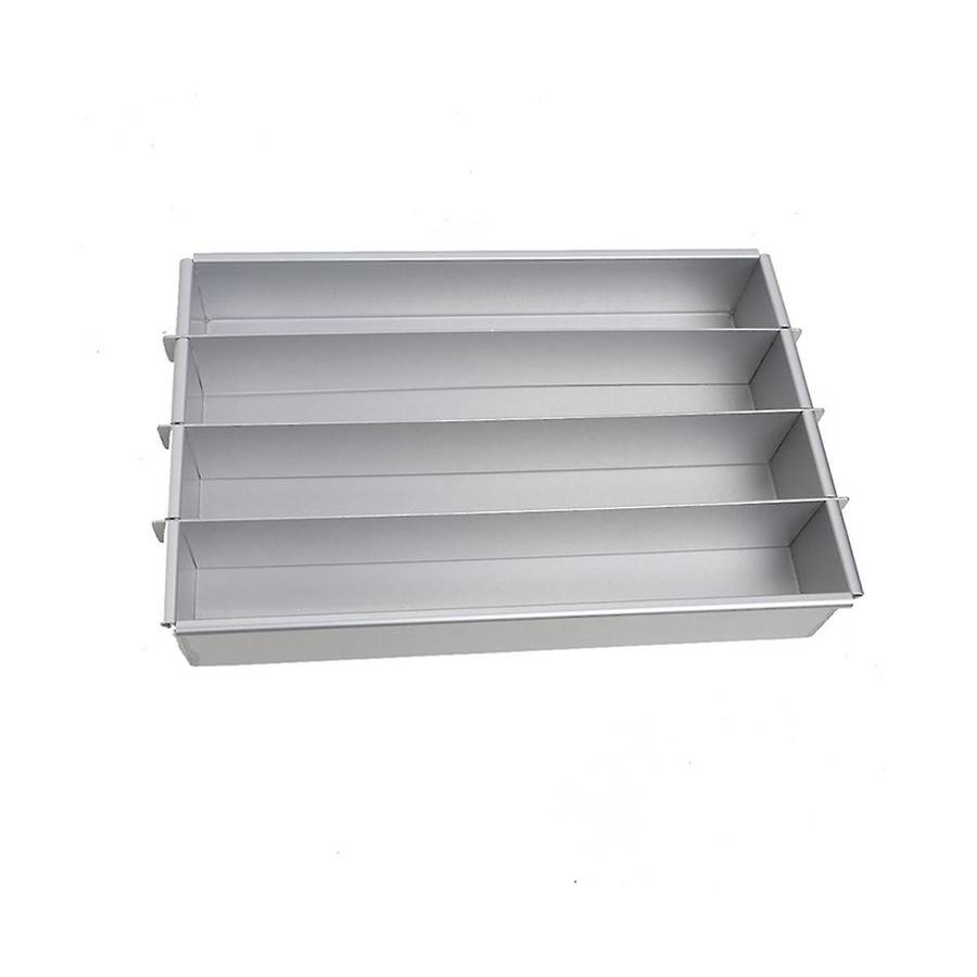 2pcs Cake Mold Box Cutting Strip Mold Cooling Plate Aluminum Alloy Slitter Snowflake Cake Split Case