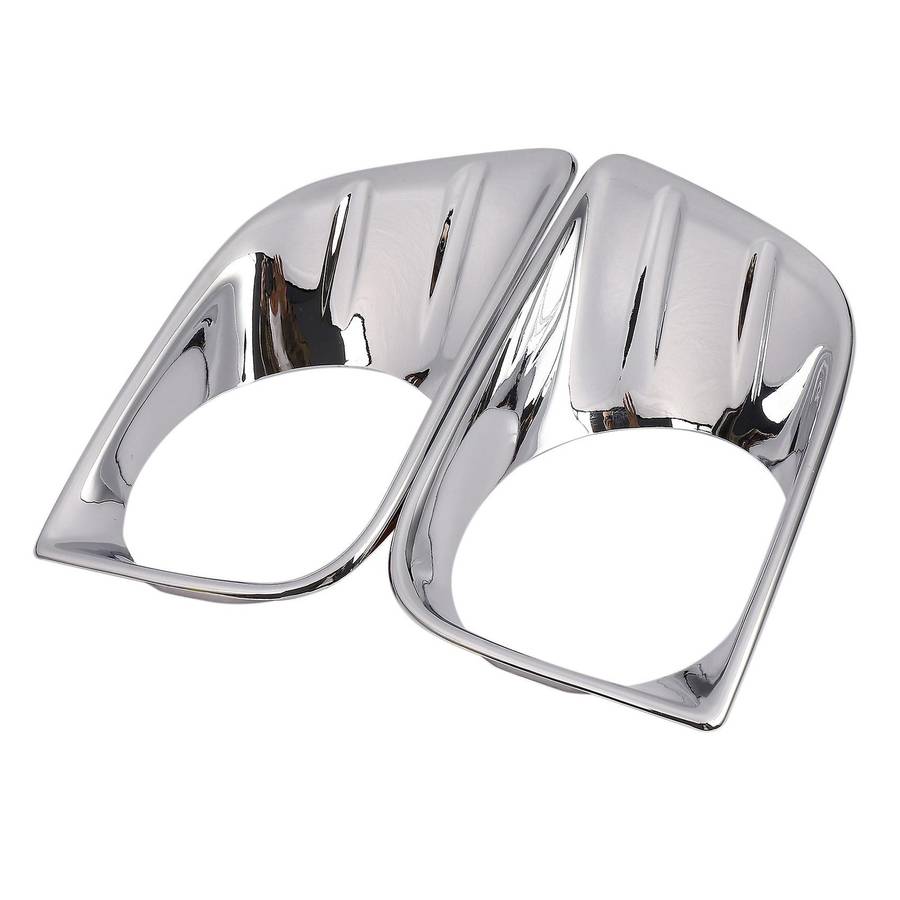 2Pcs Car Front Fog Lights Decoration Fog Lamp Frame Cover Trim for Prado J150 J 150 2010-2013