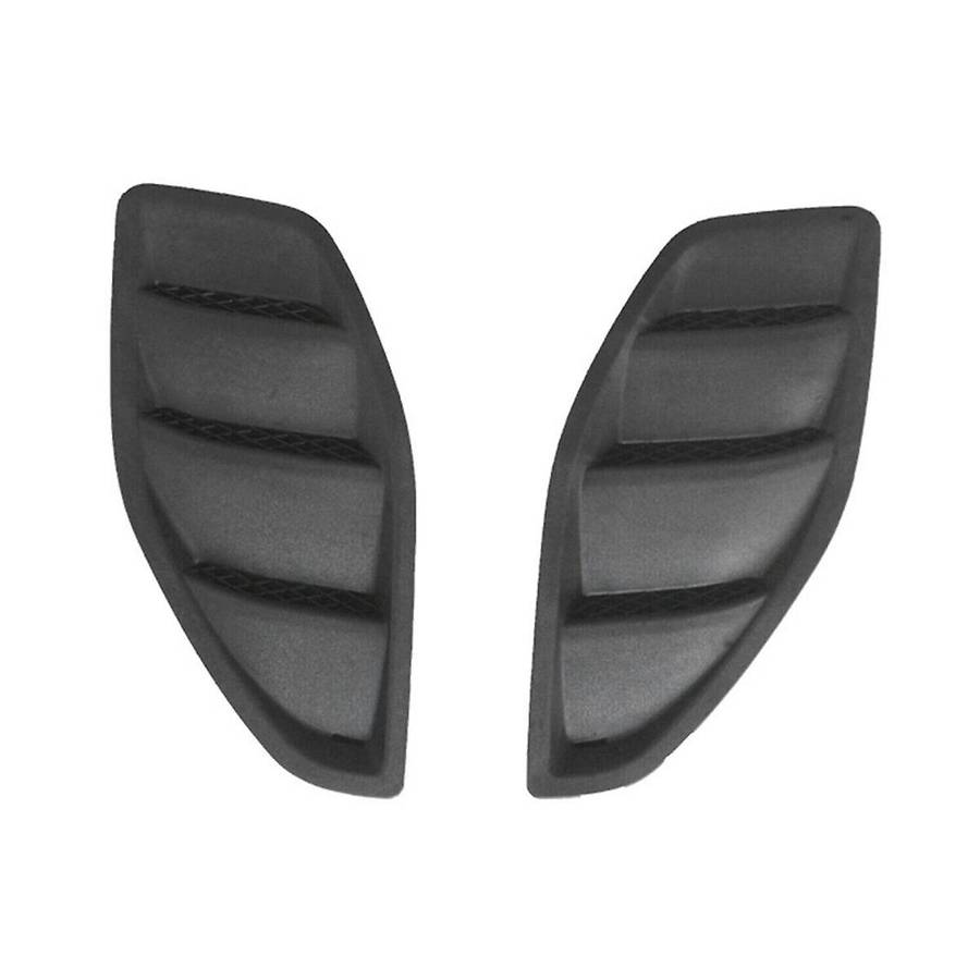 2PCS Car Hood Outlet Trim Cover for Wrangler JK 10Th Anniversary 2007-2017