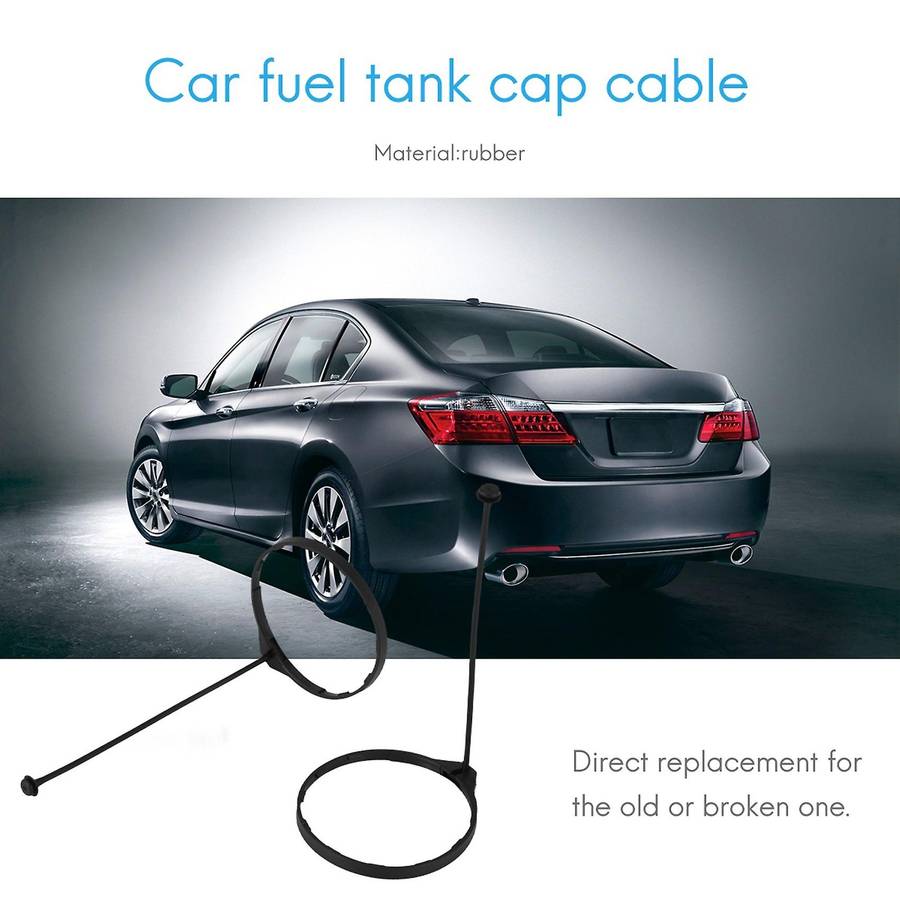 2Pcs Car Oil Fuel Cap Tank Cover Line Ring Petrol for Accord Jazz City Odyssey for