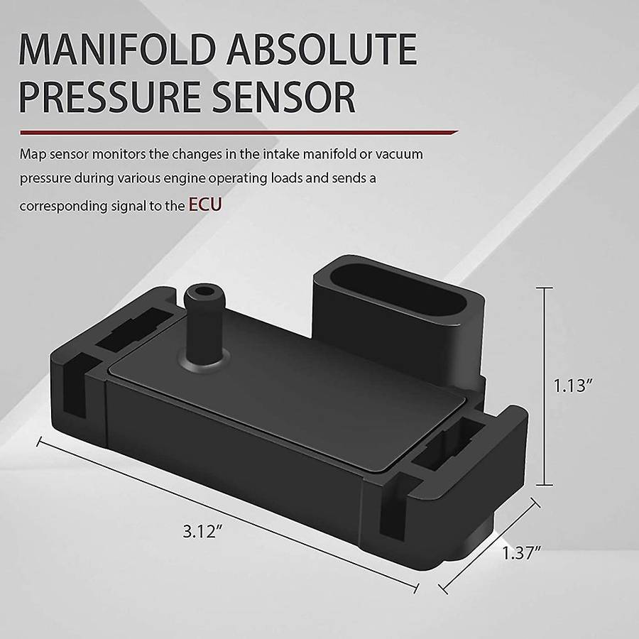 2PCS Car Pressure Sensor Manifold Absolute Pressure Sensor 16137039 16017460 for