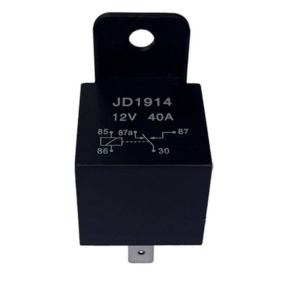 2pcs Car Universal 12V Relay with Backrest Daytime Running Lights Air Conditioning Modified Relay JD