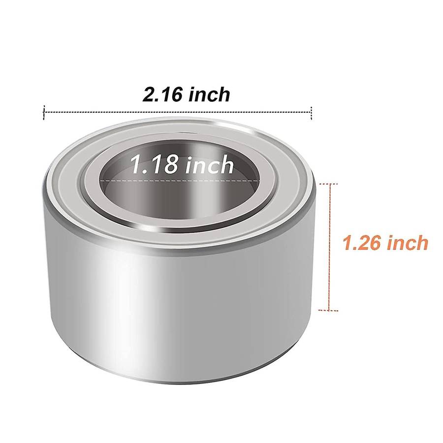 2Pcs for Grizzly 350 400 550 700 Wheel 30X55X32 DAC3055W 1402-027 93305-00602