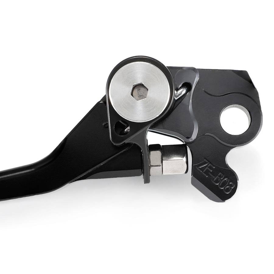 2Pcs Motorcycle Brake Lever Handle CNC Motorcycle Clutch Brake Lever Handle Black for CR80R CR85R CR