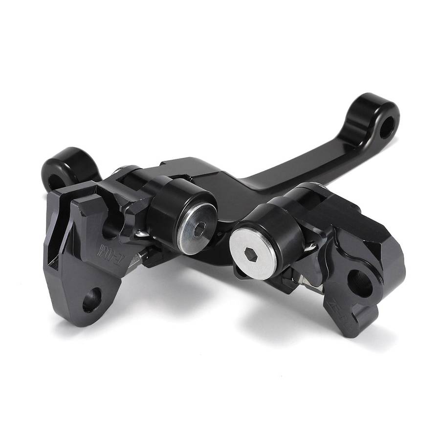 2Pcs Motorcycle Brake Lever Handle CNC Motorcycle Clutch Brake Lever Handle Black for CR80R CR85R CR