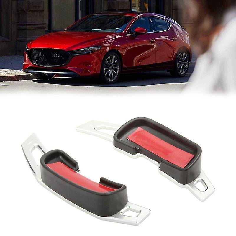 2Pcs Paddles Extension Steering Wheel Direct Shift Paddle Extension Aluminum Alloy Shifter Extension