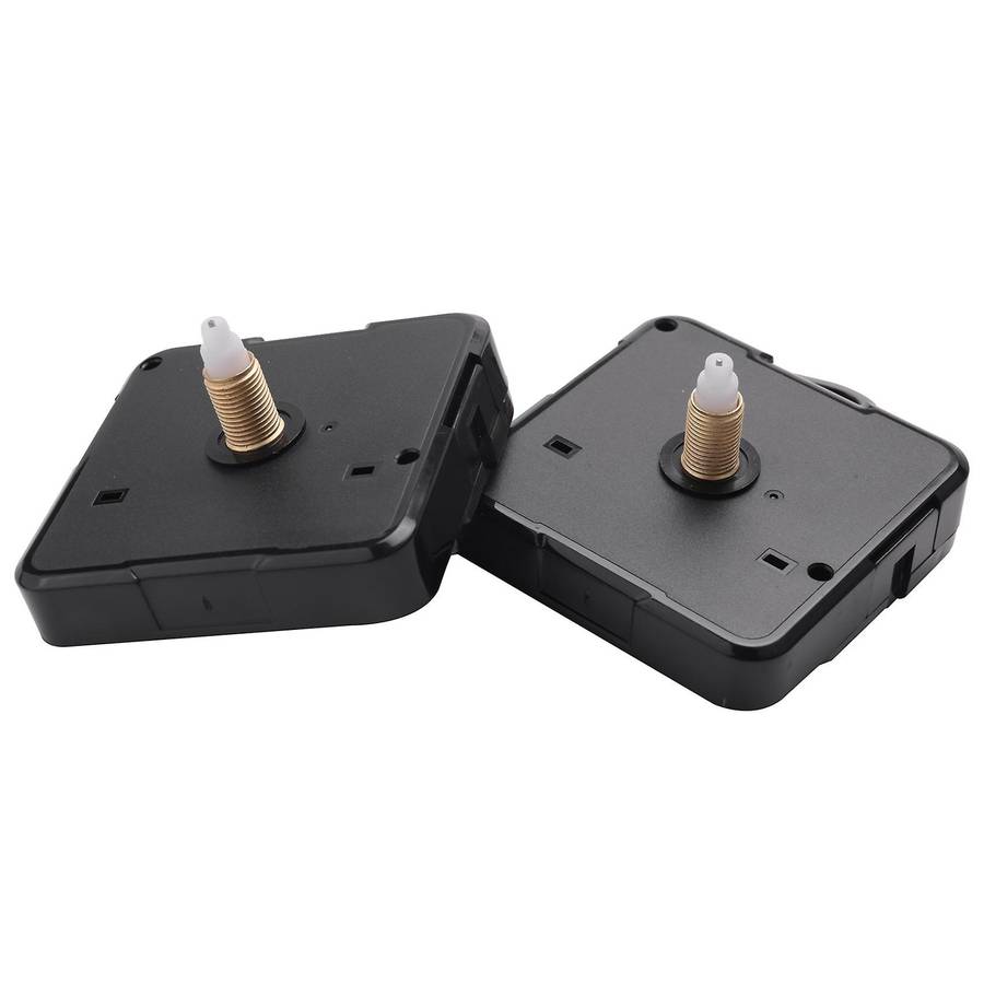 2Pcs Silent Clock Movement Mechanism Motor Kit with 3 Pairs Different Hands Wall Quartz Clock Repair