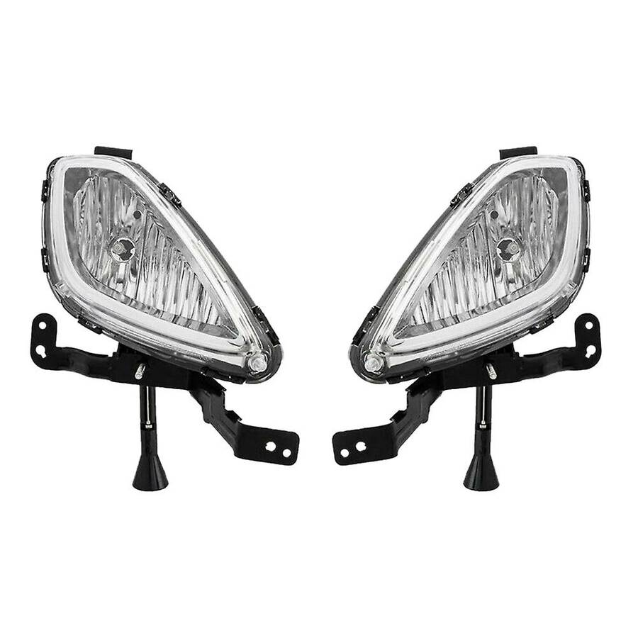 2X Clear Front Bumper Fog Light with 881 Bulbs for 2011 2012 2013