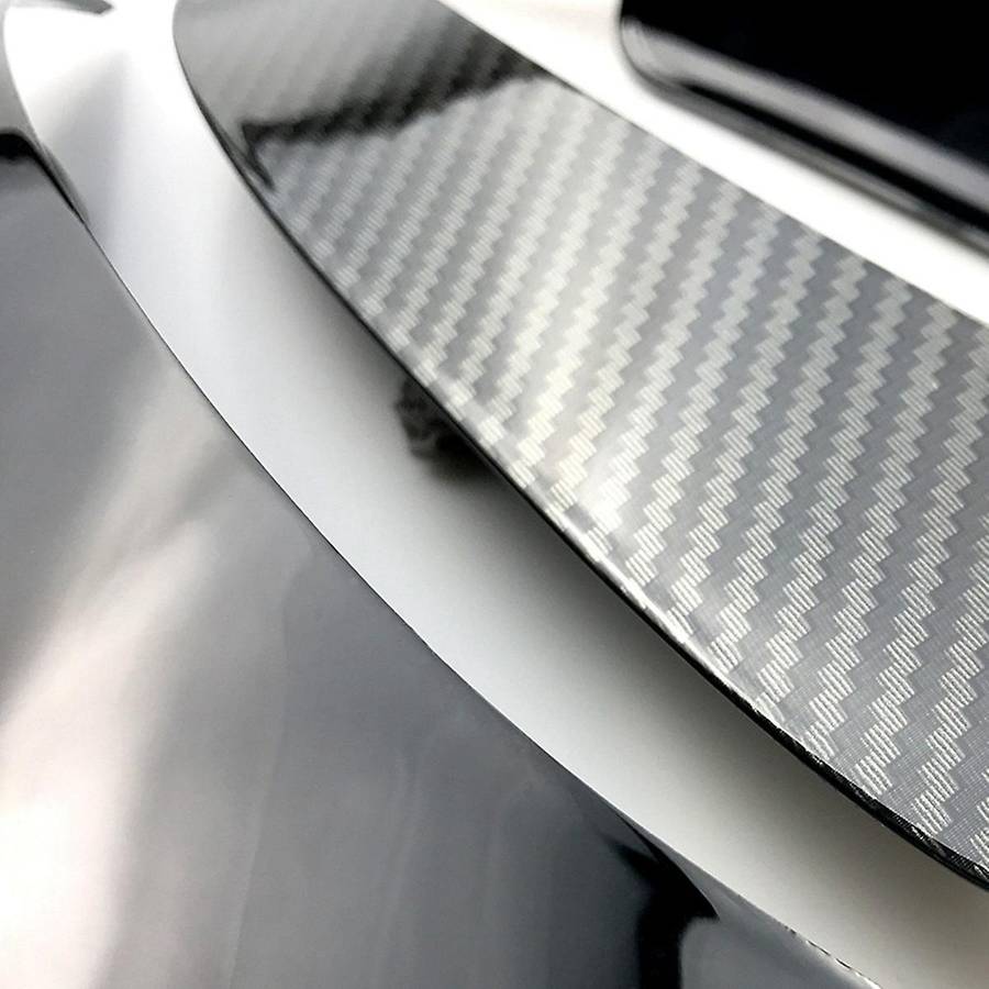 2X Rear Bumper Vent Cover Flaps Splitter Trim Carbon Fiber Style for - GLA 200 250 X156 GLA45 2013-2