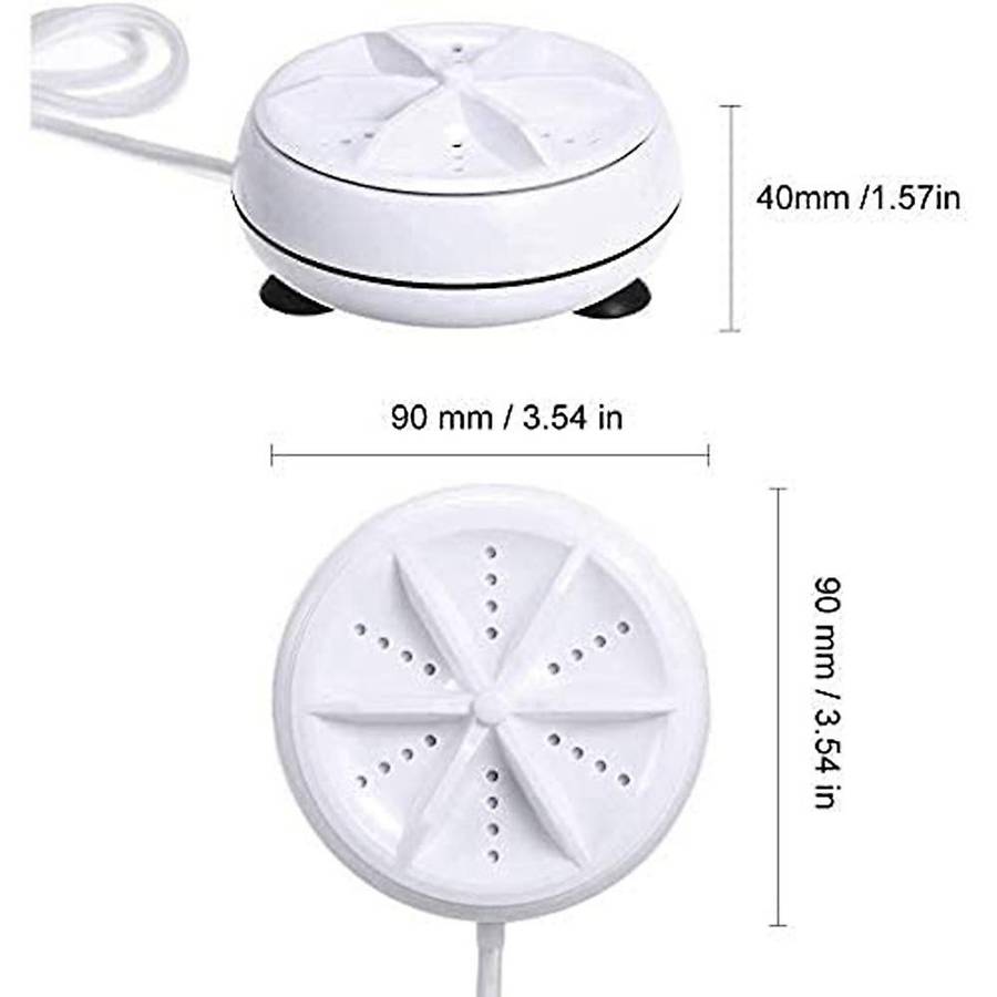 3 in 1 Mini Washing Machine Portable Ultrasonic Dishwasher with USB Powered for Personal Laundry Cam