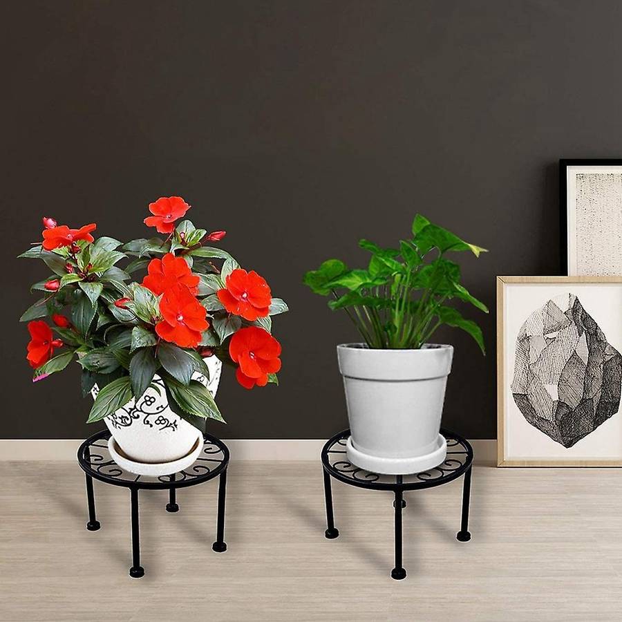 3 Packs Antirust Plant Stand,Non- and Stable Potted Holder for Indoor Outdoor Duty Container,Beverag