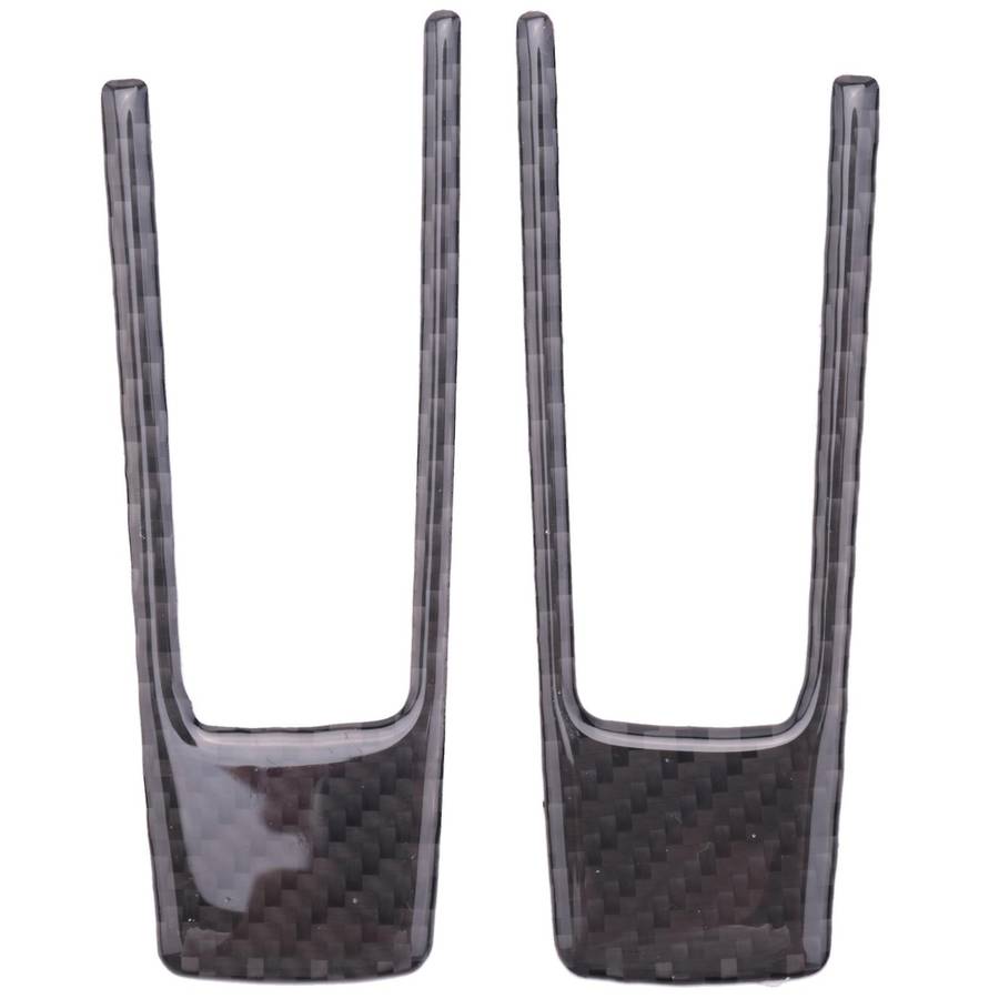 3 PCS Car Carbon Steering Wheel Key Frame Sticker, Car Interior Modification Parts for 2009-2013