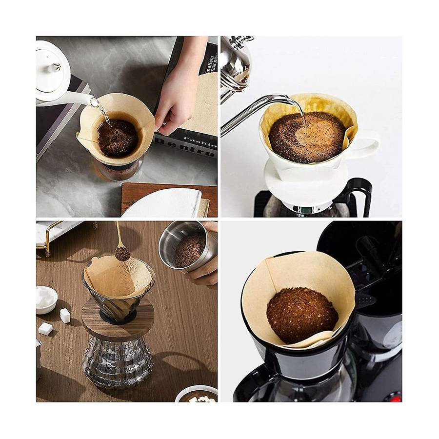 300pcs Coffee Filters 4 Disposable Coffee Filters 4 Cone Paper for Pour Over Coffer Makers/coffee D