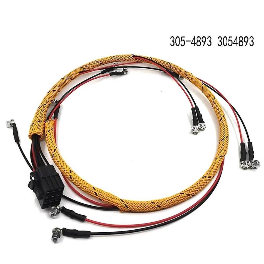 305-4893 3054893 Excavator Injector Wiring Harness for E320D C6.4 Injector Wire Harness