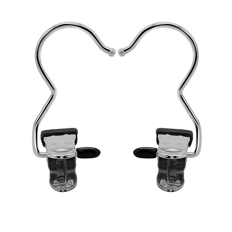30pcs Legging Organizer for Closet Pants Hangers Space Saving Portable Stainless Steel Single Clips