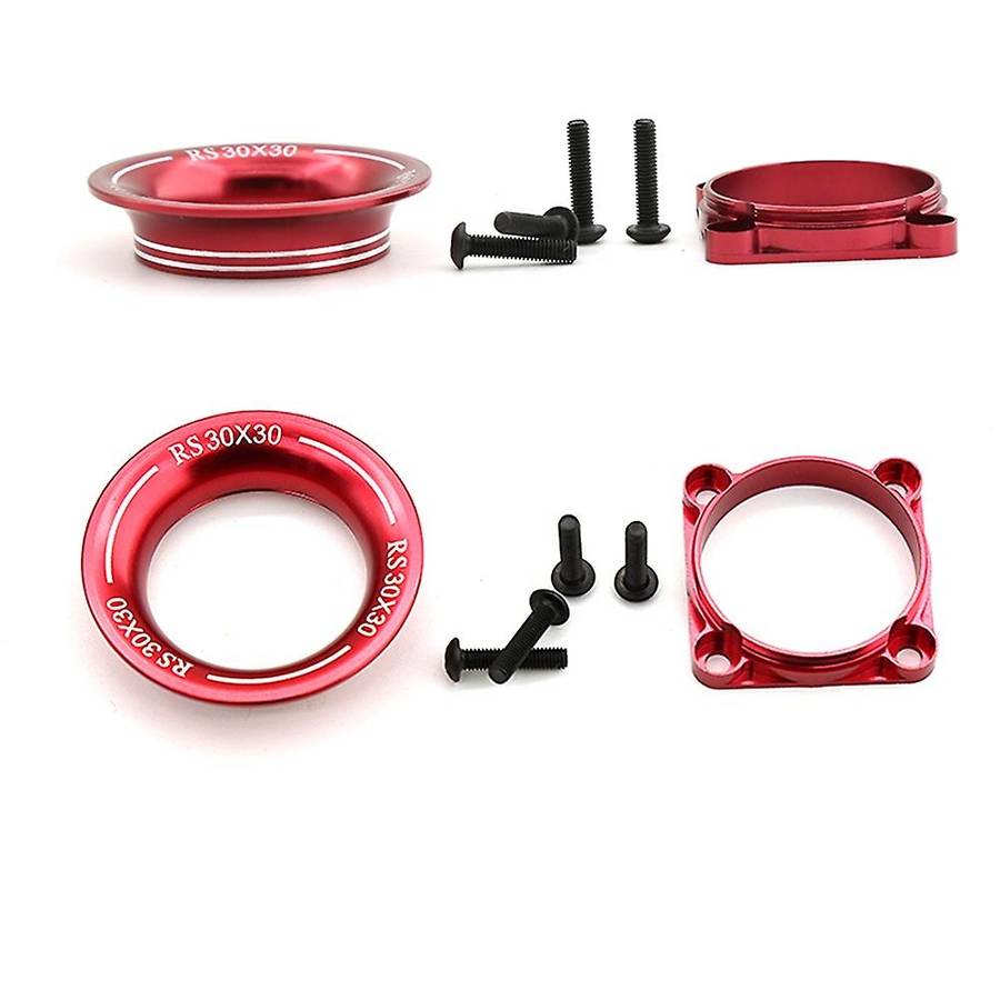 30x30 Cooling Fan Cover Air Cooling Channel for 540 550 3650 Motor/esc Heatsink 1/10 1/8 Sakura D3