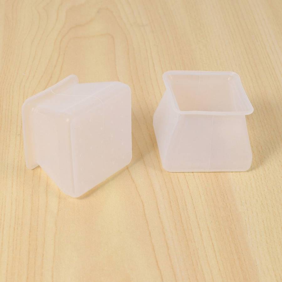 32pcs Furniture Silicon Protection Cover - Square Silicone Chair Leg Floor Protectors - Chair Leg C