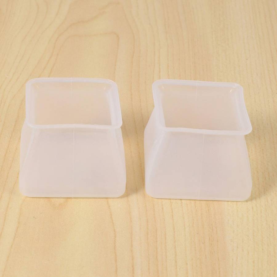 32pcs Furniture Silicon Protection Cover - Square Silicone Chair Leg Floor Protectors - Chair Leg C