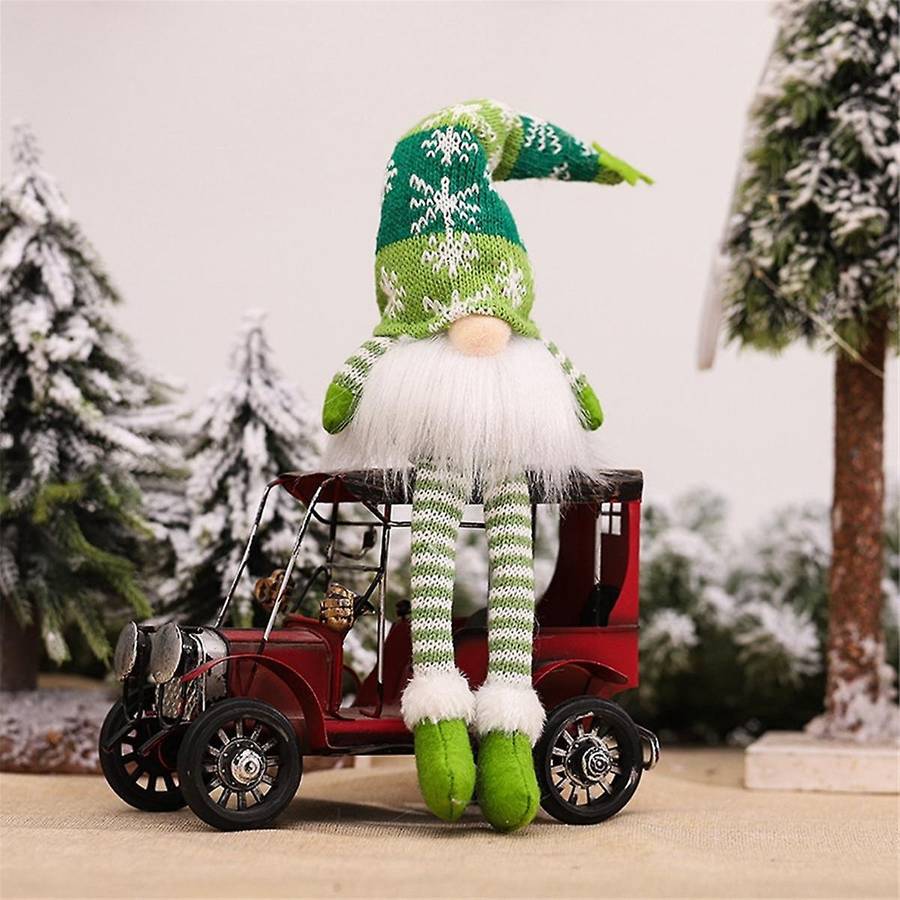 35cm Glowing Gnome Christmas Decor Faceless Doll Night Light Home Navidad Natal 2024 New Year Childr