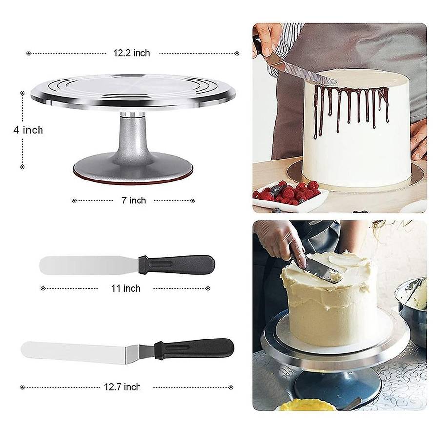 35-In-1 Cake Decorating Supplies Revolving Cake Turntable DIY Set Cake Cake Decorating Supplies Cake
