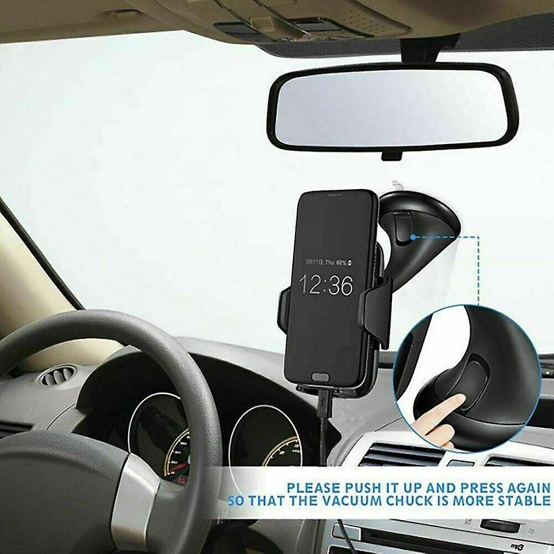360 Rotatable Car Windscreen Suction Cup Mount Mobile Phone Holder Phone Stand Bracket for Car Inte