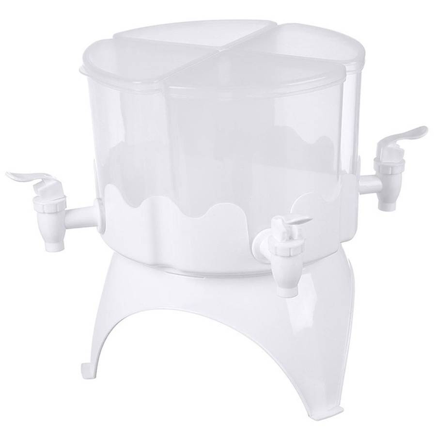 360Rotating 5.2L Cold Kettle with Faucet Refrigerator Juice Teapot Cold Drink Bucket Container Dispe