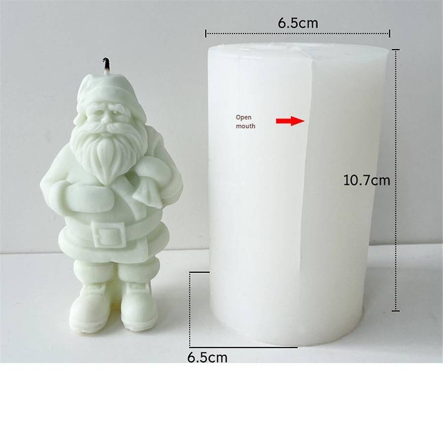3d Diy Cute Candle Silicone Mold Chocolate Cake Soap