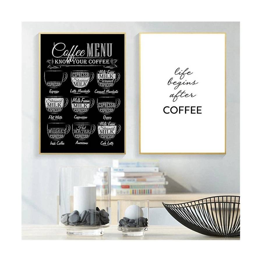 3pcs Coffee Signs 15.7x23.6 Inches Coffee Signs Metal Coffee Bar Signs Coffee Wall Decor Coffee Bar