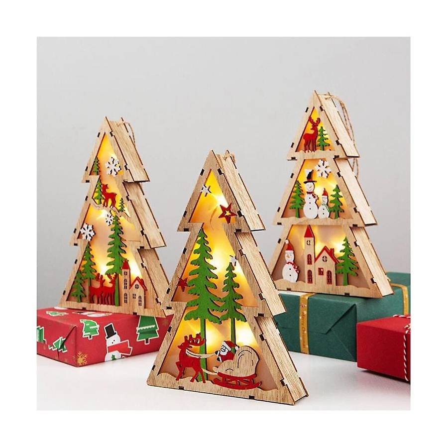 3pcs Decorations Party Supplies Diy Christmas Hanging Decoration
