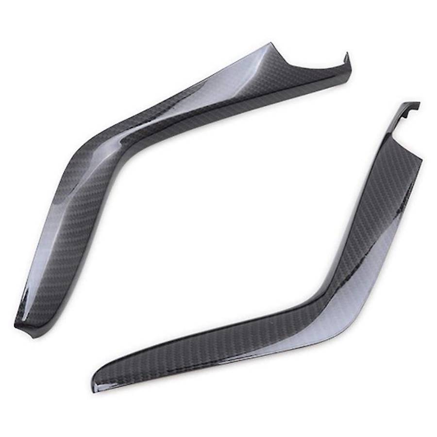 3PCS Gear Shift Panel Cover Trim Gear Shift Side Frame for 10Th Gen 2016-2018 Carbon Fiber
