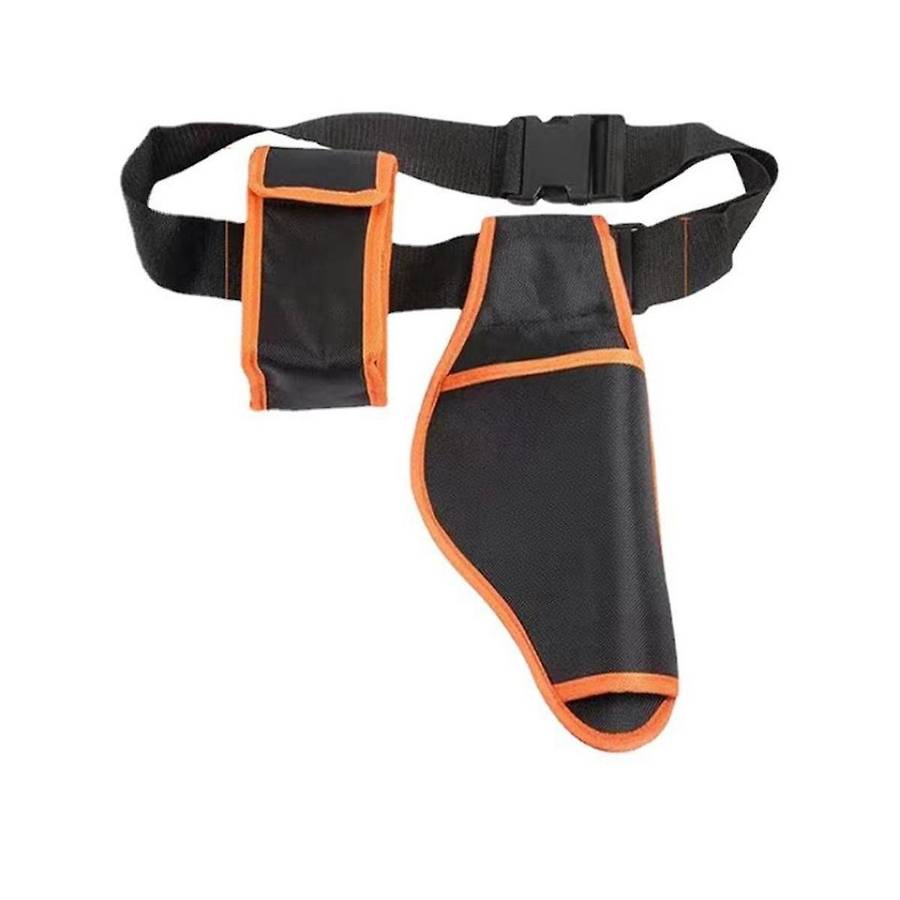 3pcs Orange+black Tool Purse Set Garden Scissors Electric Pruning Shears Gardening Electric Scissors