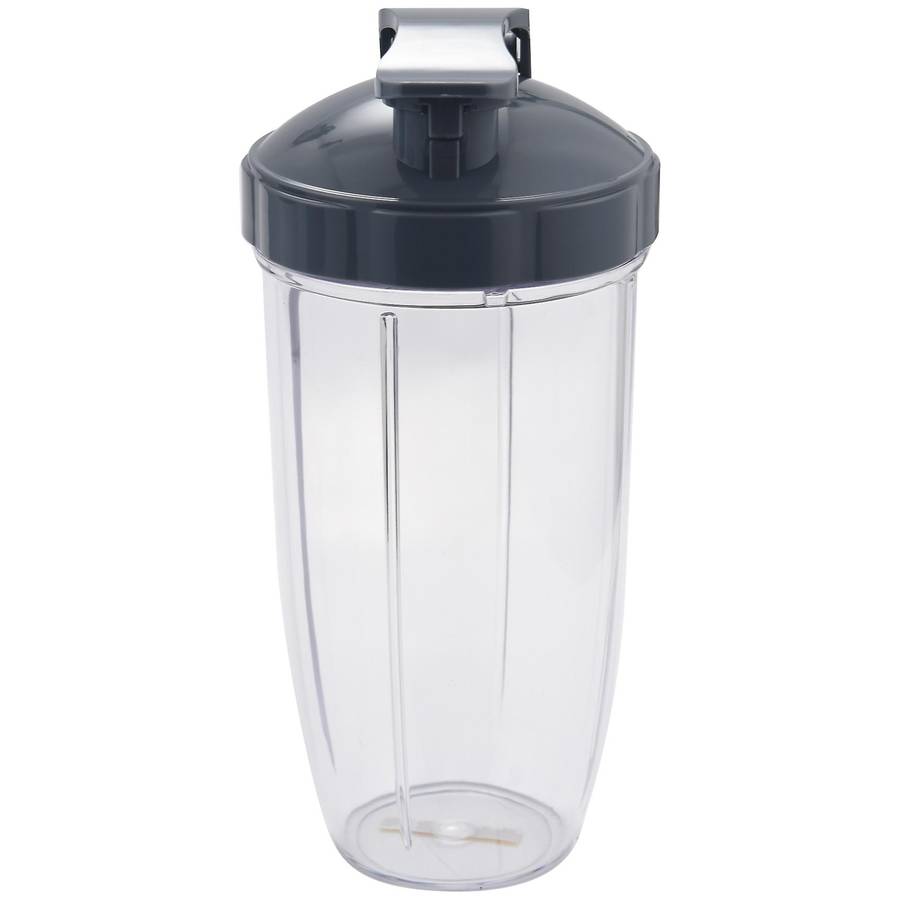 3Pcs Replacement Cups 32 Oz Colossal +24 Oz Tall +18oz Small Cup+3 Lids for Fruit Juicer Parts Kitc
