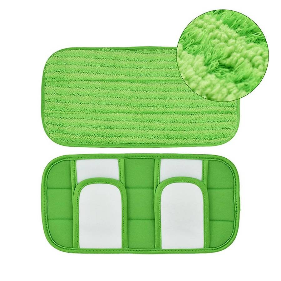 3PCS Wet/Dry Flat Mop Cloth Microfibre Floor Mop Replacement for Sweeper Machine Washable Easy to R