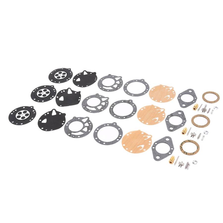 3Sets Carburetor Carb Repair Rebuild Kit Compatible Stihl 08S 08SE 08SEQ