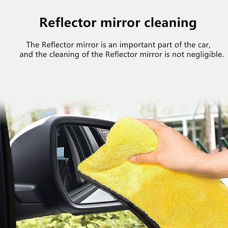 4 Pack Premium Ultra Thick Plush Microfiber Towel, Double Layer Super Thick Microfiber Cleaning Clo